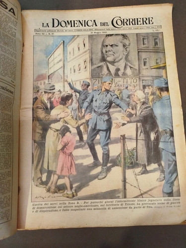 Domenica del corriere 1950 - del,