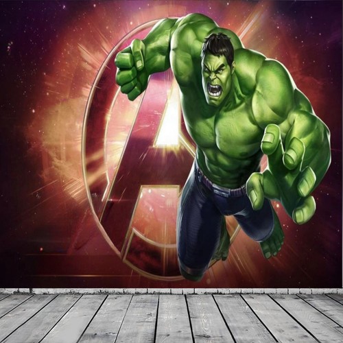 Nuova carta parati marvel - nuova,