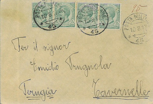 Lettera completa posta - completa,