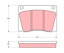 Kit pastiglie freno, freno a