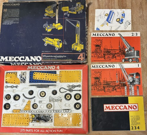Set meccano vintage d1976 - set, 4
