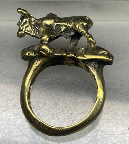 Anello antico stile romano - , in