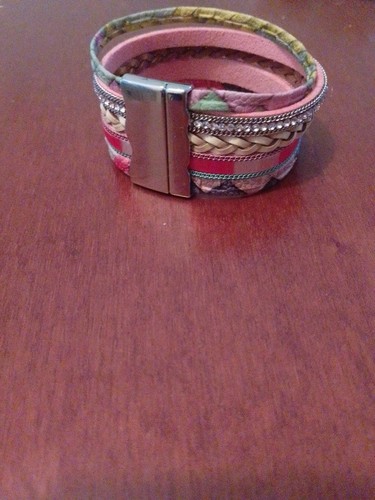 Bracciale eco pelle - bracciale,