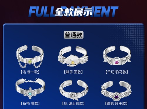 Anello anime blue lock scatola - lock,
