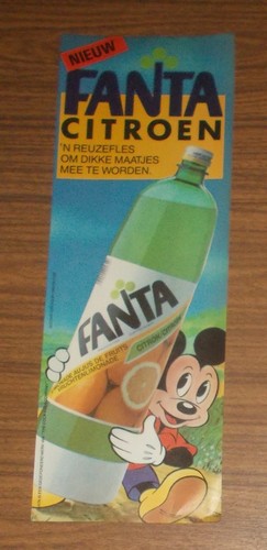 Rara pubblicità fanta - rara,
