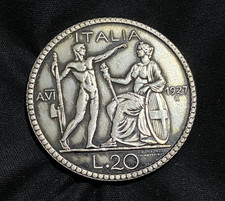 20 Lire  1927  "Littore”