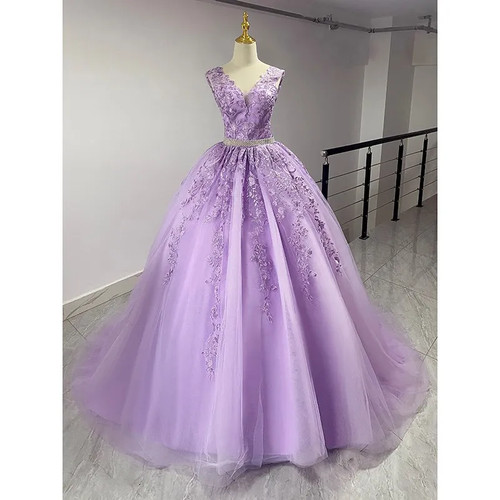 Abito sposa viola - abito,