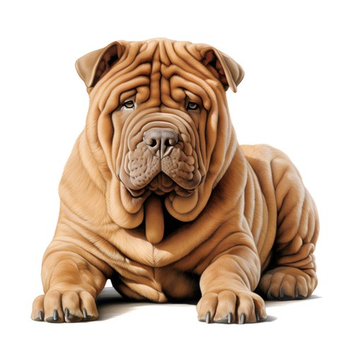 Adesivi shar pei - 5,