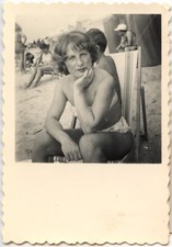 Portrait Young Woman Sitting