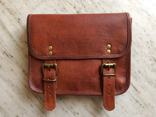 9 in vera pelle borsa a