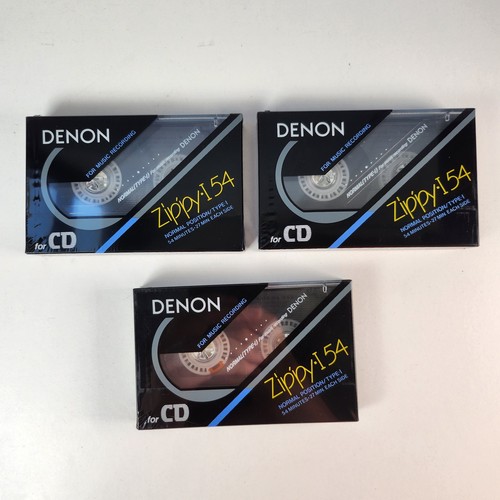 Lotto audiocassette denon - 3x,