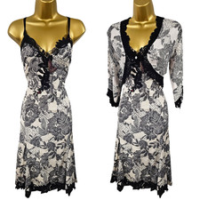 Abito e cardigan svasato 12 UK