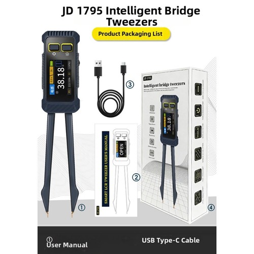 Jd1795 lcr multimetro - per, test