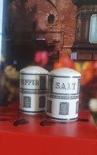 PIERO FORNASETTI SET SALE PEPE CERAMICA ANNI 50 CONDIZIONI OTTIME!!!!