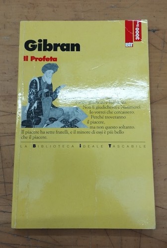 Libro gibran profeta - libro,