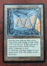 MTG MANA CRYPT - HARPER PRISM