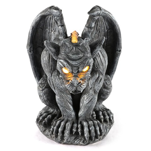 Bella statua gargoyle alato - di,