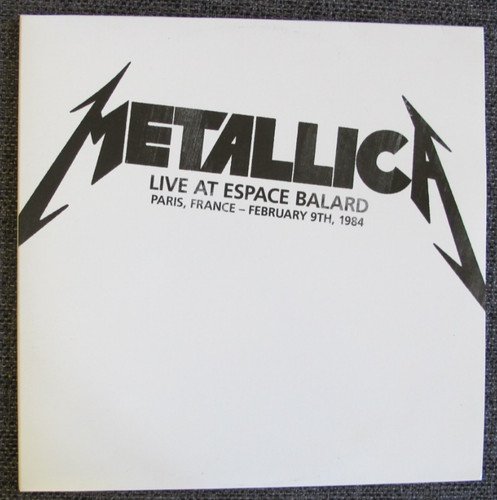 Metallica paris 1984 - paris,