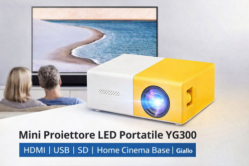 Mini proiettore portatile led - proiettore,