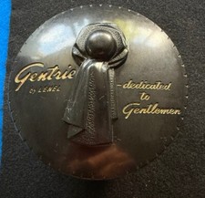 Scatola portagioie uomo vintage "Gentrie By Lenel" in celluloide art deco