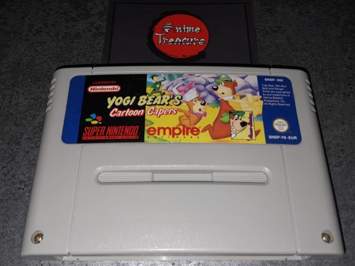 Jeu super nintendo yogi - nintendo, :