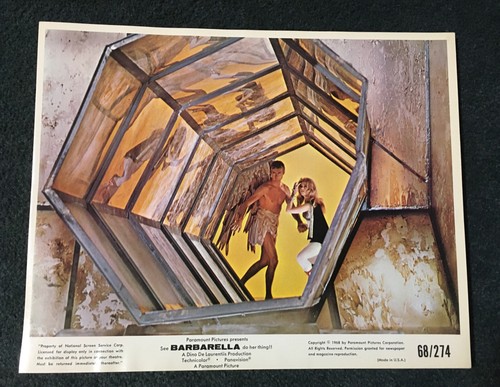 Cartolina barbarella 1968 - barbarella,