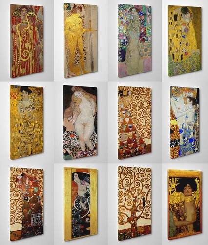 Quadro klimt stampa su - quadro,