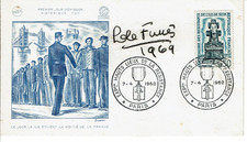 Louis de Funes autografo