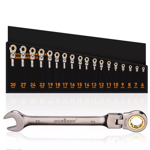 18pcs flexible ratchet wrench - 18pcs,