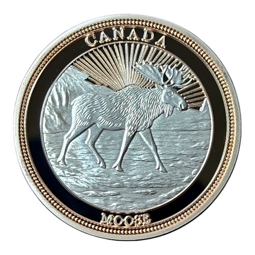Canadian moose maple leaf - -,
