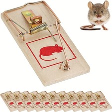 3pz trappole topi legno casa
