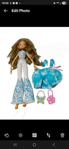 Rara bambola winx club flora - club,