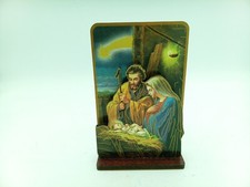 Presepe miniatura in LEGNO
