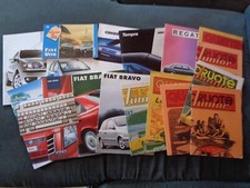 FIAT TEMPRA REGATA IDEA ECC. LOTTO DEPLIANT PROSPEKT BROCHURE VINTAGE