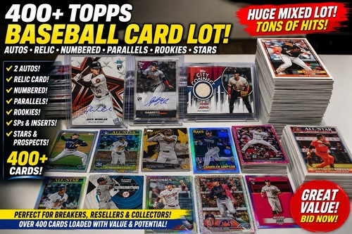 400 lotto carte baseball - 🔥400+,