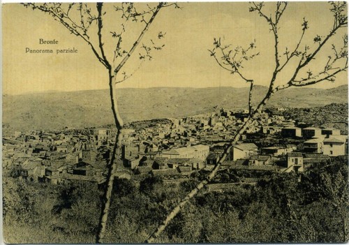 Bronte catania panorama - bronte,