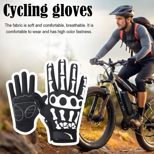 Guanti moto halloween modello - guanti,