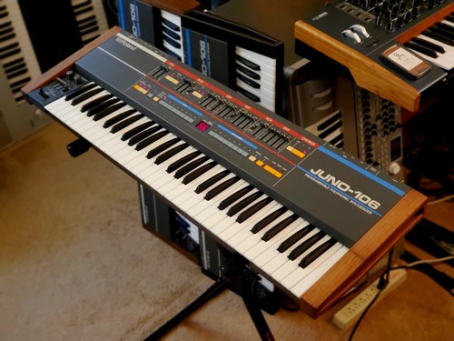 Certified roland juno 106 - certified!!!,