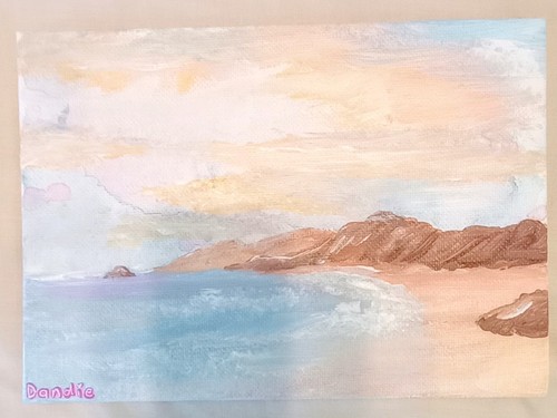 Bellissimo quadro spiaggia