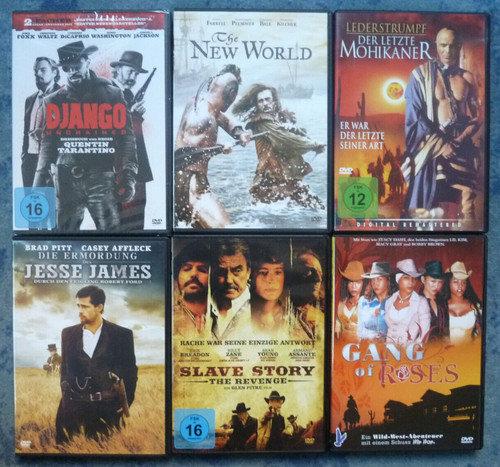Western django unchained - 6x, western: