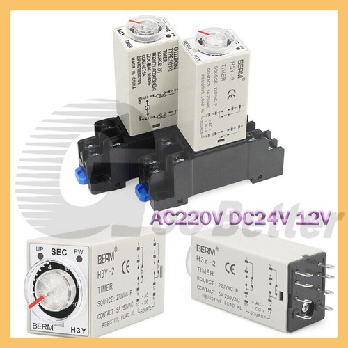 H3y dpdt relè ritardo - h3y-2,
