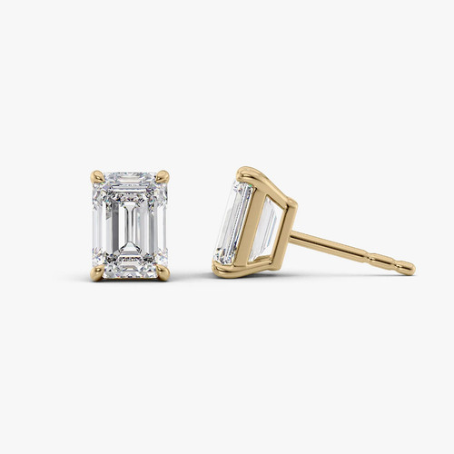 Orecchini borchie diamanti
