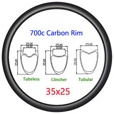 Cerchi in carbonio 700c 35mm