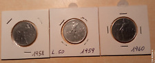 50 LIRE  VULCANO  1958 -1959 -
