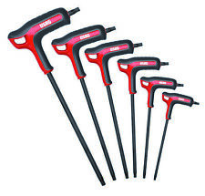 USAG 280 HATX/SE6 SERIE DI 6 CHIAVI MASCHIO PIEGAT CON IMPUGNATURA PER VITI TORX