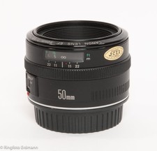 Obiettivo reflex Canon EF 50mm f/1.8, usato, da rivenditore Canon
