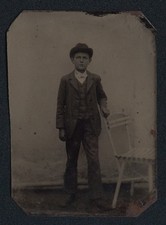 Fotografia Ferrotipia giovane