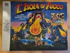 L'isola di fuoco - MB Giochi (Gioco da tavolo vintage 1987)