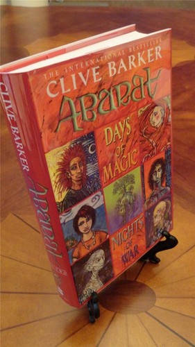 Signed clive barker abarat - barker,