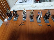 Soldatino di Piombo De Agostini a cavallo Con Imperfezioni